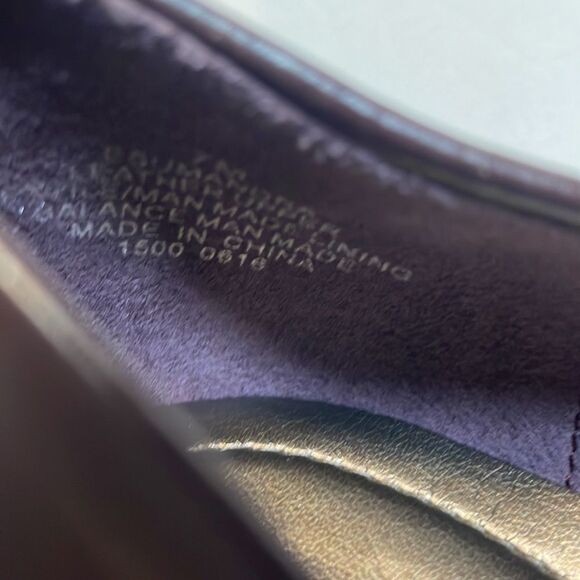 Easy spirit, women’s leather slip on block heel shoes size 7 Esumandra - Picture 12 of 13